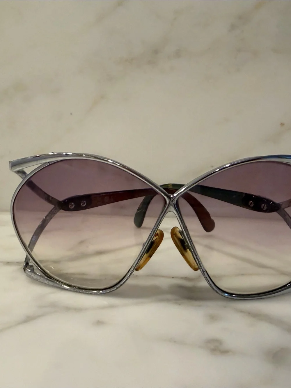 Christian Dior 2056 1980s  butterfly vintage sunglasses